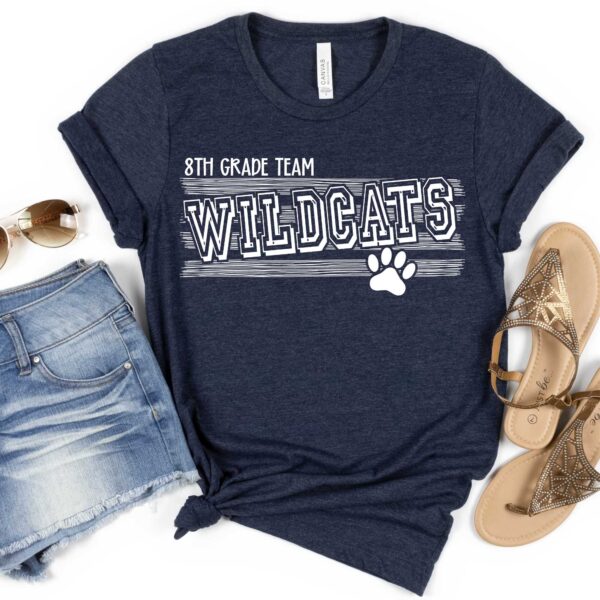 8th Grade Team WILDCATS shirts - Image 3