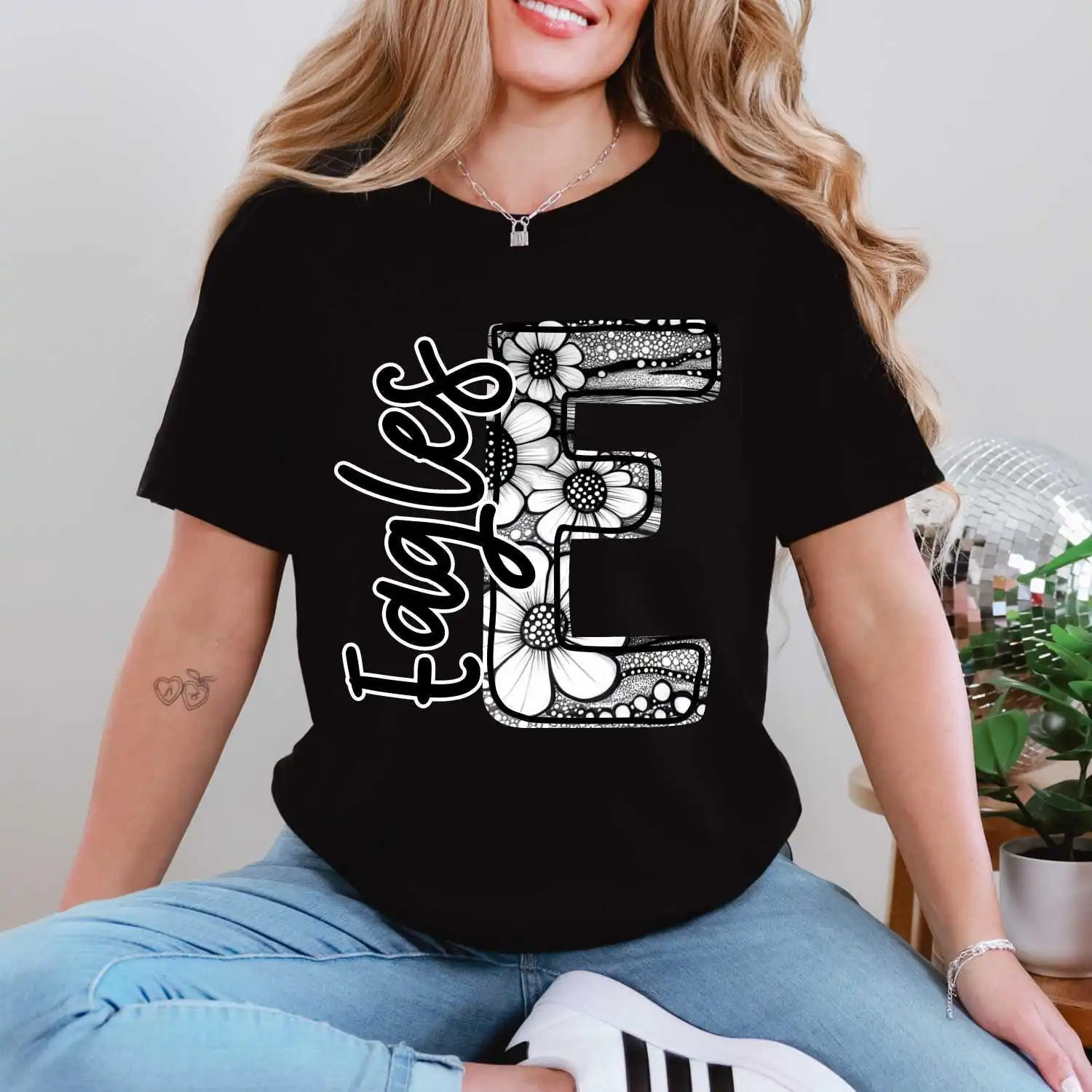 EAGLES Flower initial