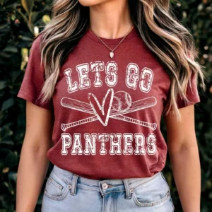 Let's Go PANTHERS t-shirt