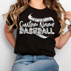 CUSTOM TEAM baseball spirit t-shirt, mascot team Spirit wear for baseball, baseball mom shirt, baseball shirt, mom shirt