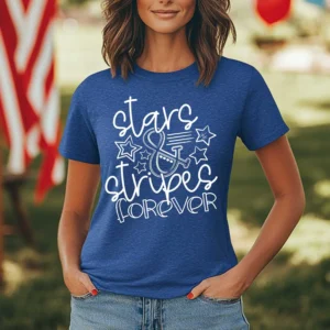 Stars and stripes forever shirt