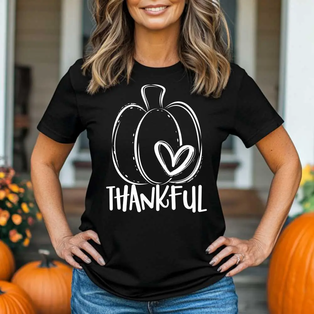 Thankful pumpkin T-shirt