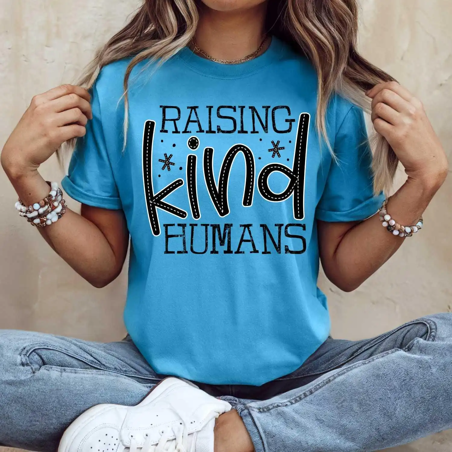 Raising kind humans Spread kindness shirt, Be kind shirt, mama shirt, teacher shirt, funny sarcastic t-shirt